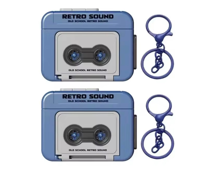 llavero cassette ideal para grabar y reproducir tus temas preferidos