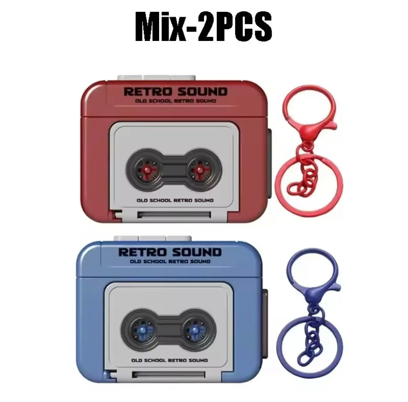 llavero cassette ideal para grabar y reproducir tus temas preferidos