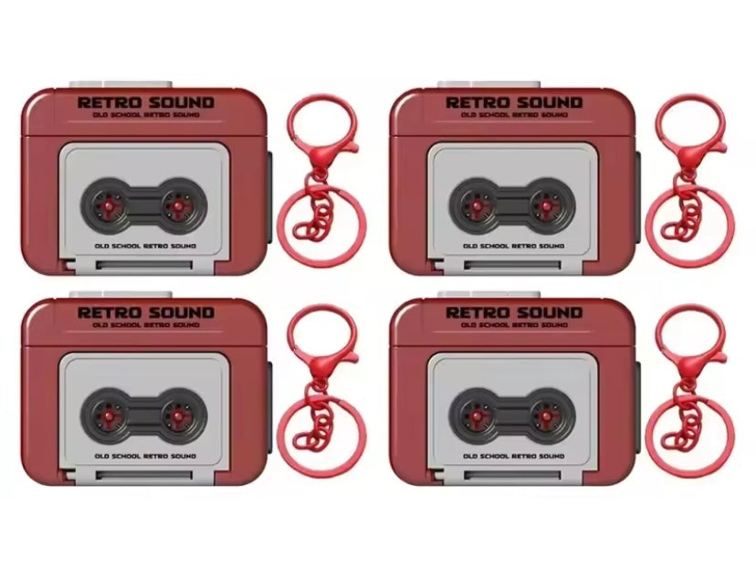 llavero de casette vintage ideal para grabar y producir tus temas preferidos