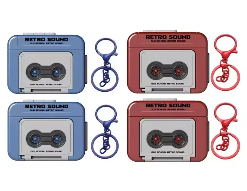 llavero de casette vintage ideal para grabar y producir tus temas preferidos