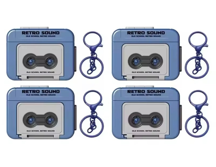 llavero de casette vintage ideal para grabar y producir tus temas preferidos